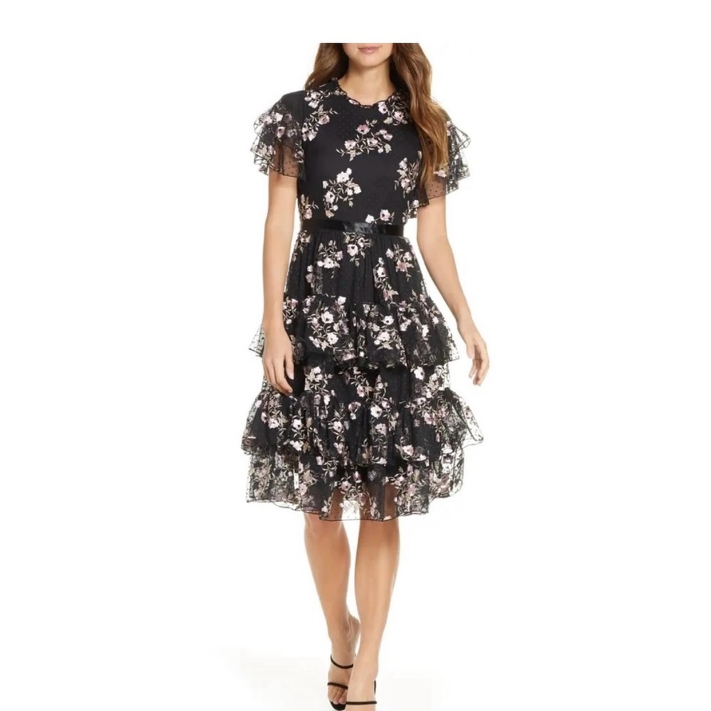 Rachel parcel black dress